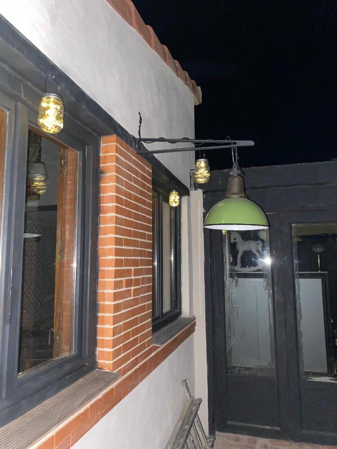Casa Rural Alfoz, -Tiny House- Con Patio Privado Y Barbacoa Velliza المظهر الخارجي الصورة