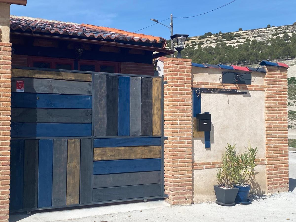 Casa Rural Alfoz, -Tiny House- Con Patio Privado Y Barbacoa Velliza المظهر الخارجي الصورة
