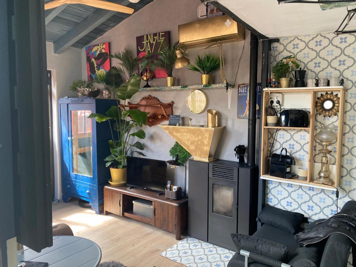 Casa Rural Alfoz, -Tiny House- Con Patio Privado Y Barbacoa Velliza المظهر الخارجي الصورة