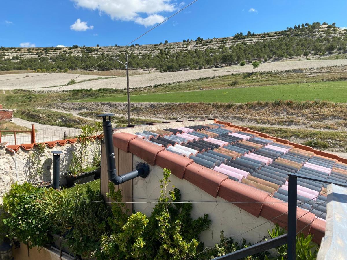 Casa Rural Alfoz, -Tiny House- Con Patio Privado Y Barbacoa Velliza المظهر الخارجي الصورة
